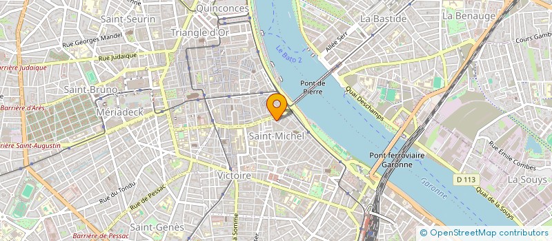 localisation de l'entreprise MONSIEUR LOIC LABRADOR  BORDEAUX