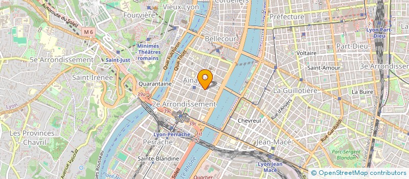 localisation de l'entreprise MONSIEUR LOIC LAFONT  LYON