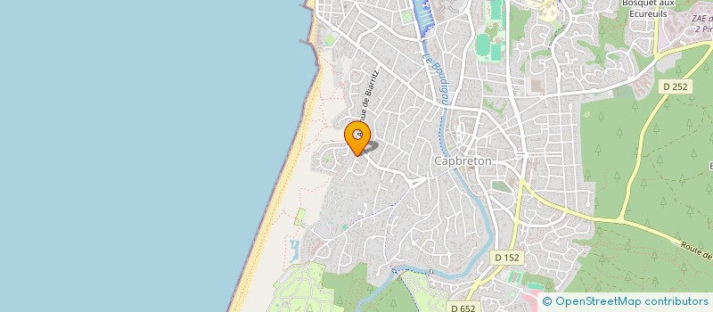 localisation de l'entreprise MONSIEUR LOIC LAGADEC  CAPBRETON