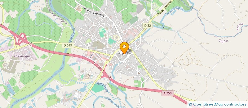 localisation de l'entreprise MONSIEUR LOIC LALLEMAND à GIGNAC
