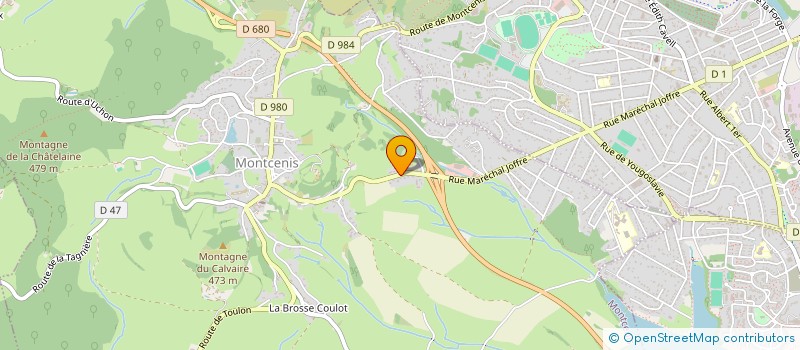 localisation de l'entreprise MONSIEUR LOIC LAMALLE  MONTCENIS