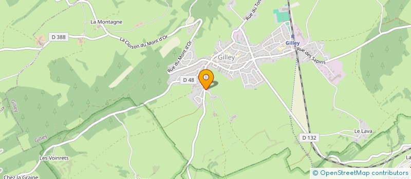 localisation de l'entreprise MONSIEUR LOIC LAMBERT  GILLEY