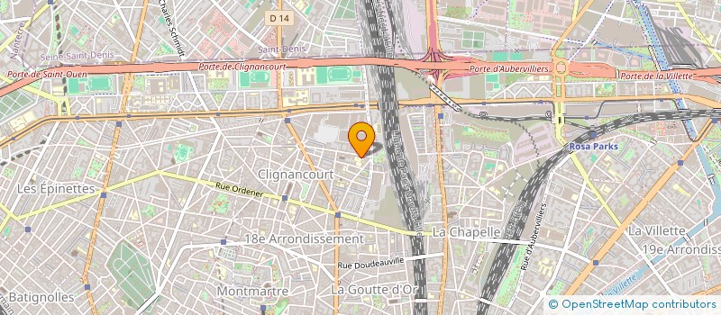 localisation de l'entreprise MONSIEUR LOIC LAMOTHE  PARIS