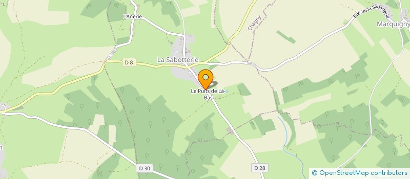 localisation de l'entreprise MONSIEUR LOIC LAMOUREUX  LA SABOTTERIE