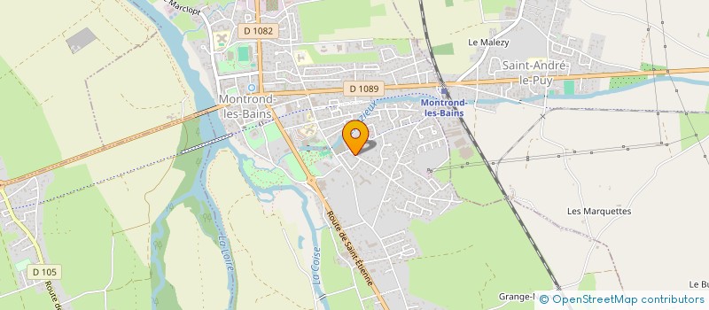 localisation de l'entreprise MONSIEUR LOIC LANCRY  MONTROND-LES-BAINS