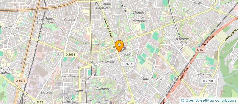 localisation de l'entreprise MONSIEUR LOIC LANGER à GRENOBLE