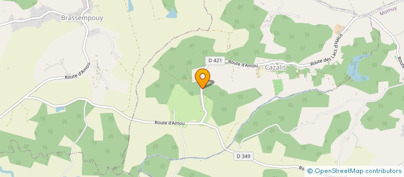 localisation de l'entreprise MONSIEUR LOIC LATORRE  CAZALIS