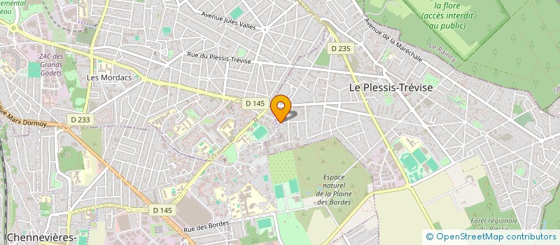 localisation de l'entreprise MONSIEUR LOIC LAURANT  LE PLESSIS-TREVISE