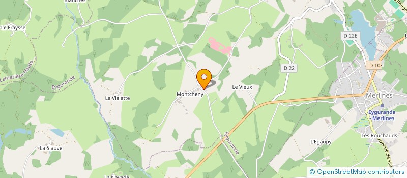 localisation de l'entreprise MONSIEUR LOIC LAUZEL à EYGURANDE
