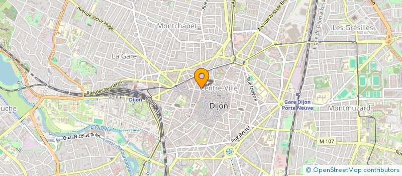 localisation de l'entreprise MONSIEUR LOIC LAVENIR  DIJON