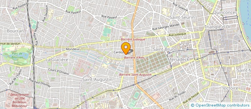 localisation de l'entreprise MONSIEUR LOIC LAVIELLE à BORDEAUX