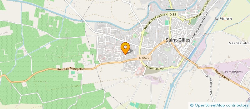 localisation de l'entreprise MONSIEUR LOIC LE BIHAN à SAINT-GILLES