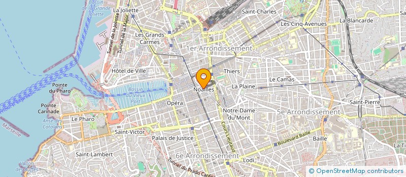 localisation de l'entreprise MONSIEUR LOIC LE BOUAR à MARSEILLE