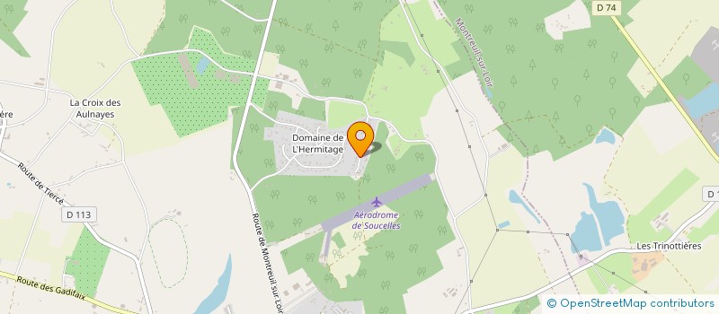 localisation de l'entreprise MONSIEUR LOIC LE BRIS  RIVES-DU-LOIR-EN-ANJOU