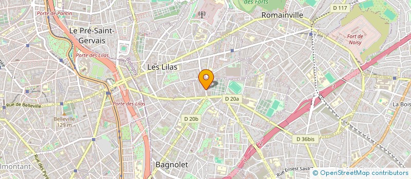 localisation de l'entreprise MONSIEUR LOIC LE CORRE à BAGNOLET