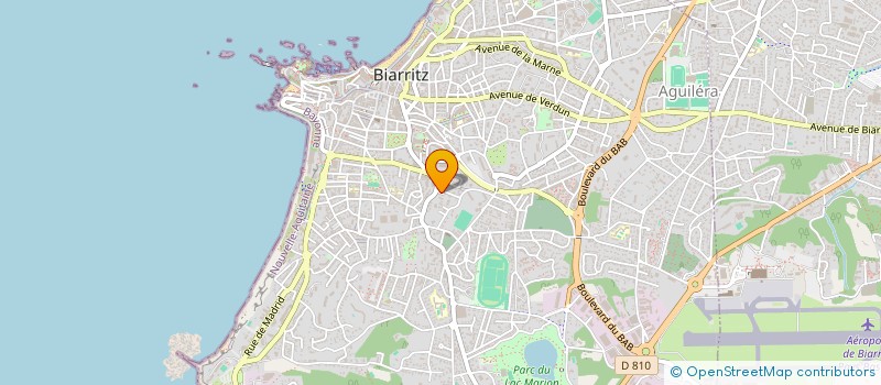 localisation de l'entreprise MONSIEUR LOIC LE FOURNIER à BIARRITZ