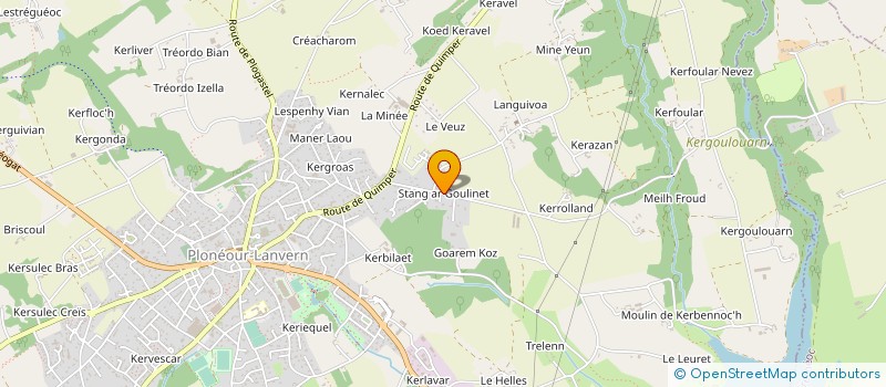 localisation de l'entreprise MONSIEUR LOIC LE GARREC à PLONEOUR-LANVERN