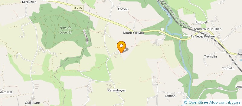 localisation de l'entreprise MONSIEUR LOIC LE GUEN à BANNALEC