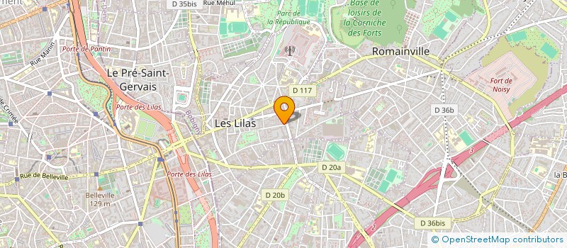 localisation de l'entreprise MONSIEUR LOIC LE GUEN à LES LILAS