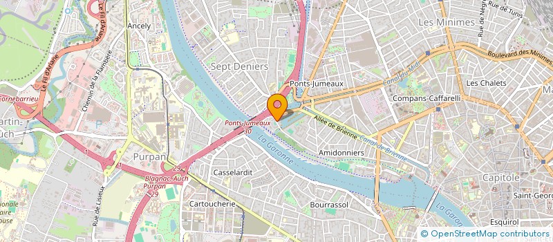 localisation de l'entreprise MONSIEUR LOIC LE HECHO  TOULOUSE