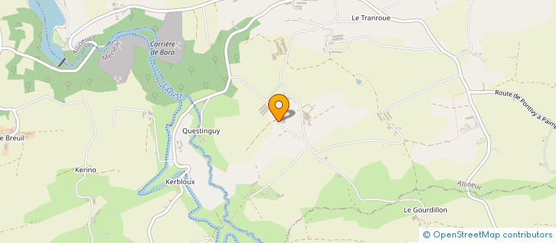 localisation de l'entreprise MONSIEUR LOIC LE HELLOCO  ALLINEUC