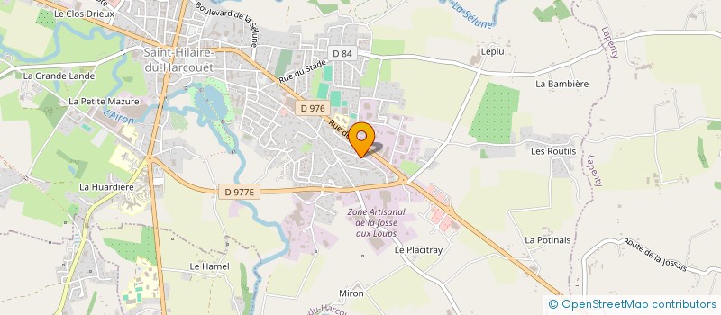 localisation de l'entreprise MONSIEUR LOIC LE HIR  SAINT-HILAIRE-DU-HARCOUET