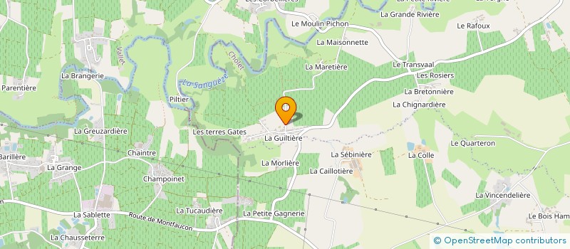 localisation de l'entreprise MONSIEUR LOIC LE LONG à SEVREMOINE