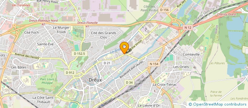 localisation de l'entreprise MONSIEUR LOIC LE MENAHES à VERNOUILLET