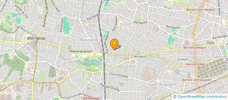 localisation de l'entreprise MONSIEUR LOIC LE METAYER  BORDEAUX