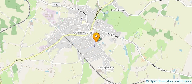 localisation de l'entreprise MONSIEUR LOIC LE MEVEL  COEX