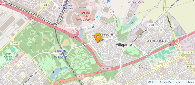 localisation de l'entreprise MONSIEUR LOIC LE MOIL à VILLEPINTE
