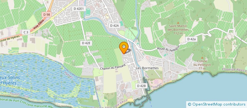 localisation de l'entreprise MONSIEUR LOIC LE MOINE  LA LONDE-LES-MAURES