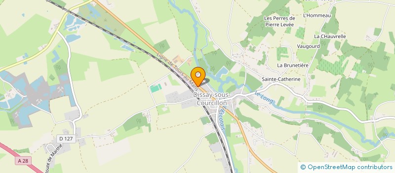 localisation de l'entreprise MONSIEUR LOIC LE MOING  MONTVAL-SUR-LOIR