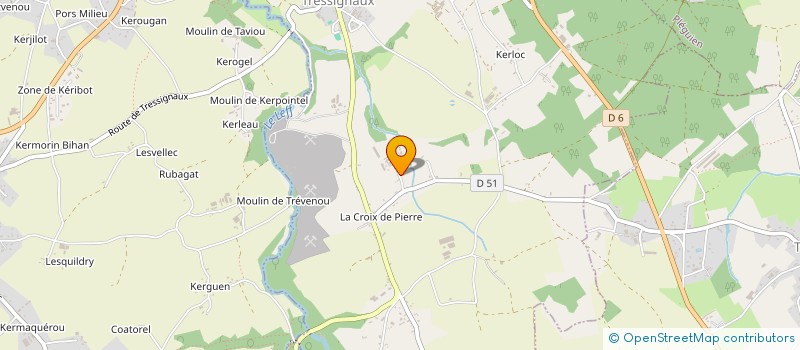 localisation de l'entreprise MONSIEUR LOIC LE POULARD à GOMMENEC'H