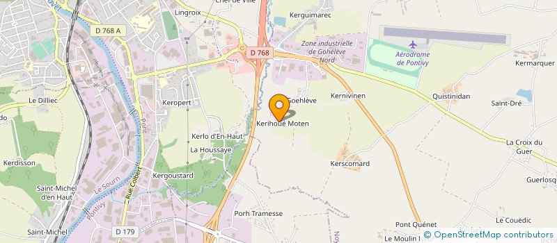 localisation de l'entreprise MONSIEUR LOIC LE SAUX à NOYAL-PONTIVY