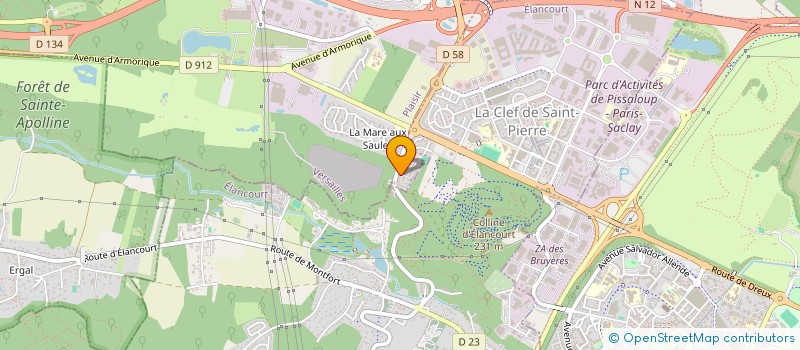 localisation de l'entreprise MONSIEUR LOIC LE SOURNE  PLAISIR