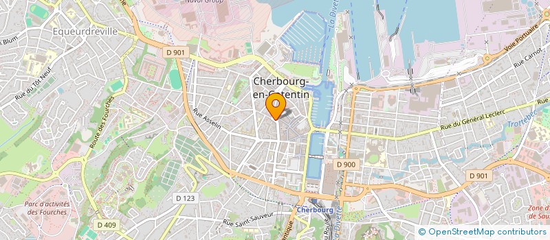 localisation de l'entreprise MONSIEUR LOIC LECARDONNEL à CHERBOURG-EN-COTENTIN
