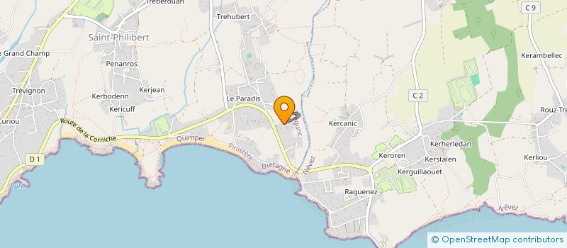 localisation de l'entreprise MONSIEUR LOIC LECHAT à TREGUNC