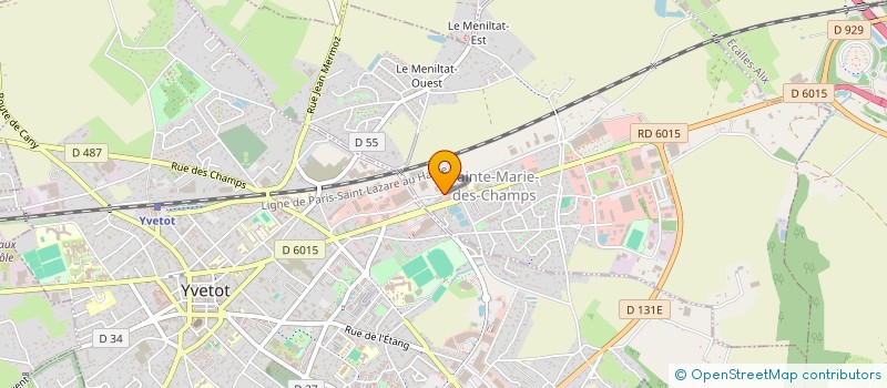 localisation de l'entreprise MONSIEUR LOIC LECLERC à SAINTE-MARIE-DES-CHAMPS
