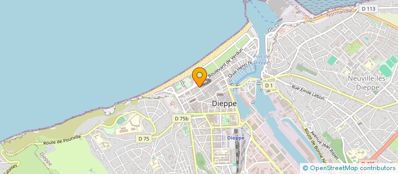 localisation de l'entreprise MONSIEUR LOIC LECOMPTE à DIEPPE