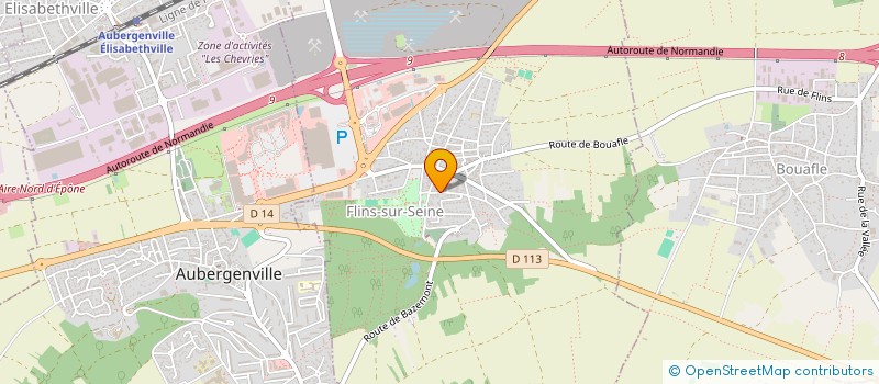 localisation de l'entreprise MONSIEUR LOIC LEFAUCHEUX à FLINS-SUR-SEINE