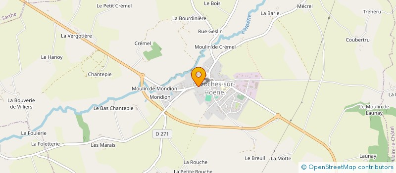localisation de l'entreprise MONSIEUR LOIC LEFEBVRE à BAZOCHES-SUR-HOENE