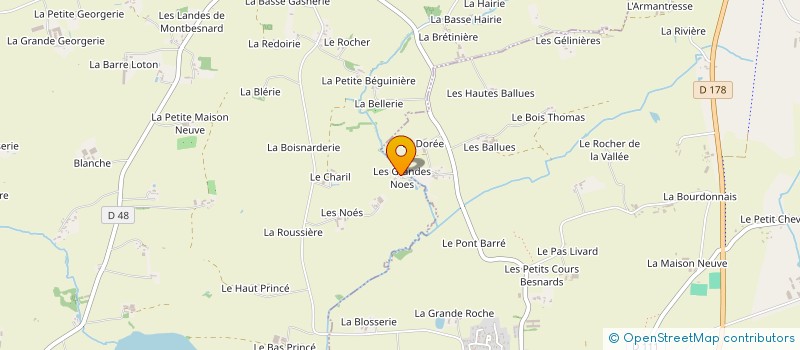 localisation de l'entreprise MONSIEUR LOIC LEFEUVRE à BAIS