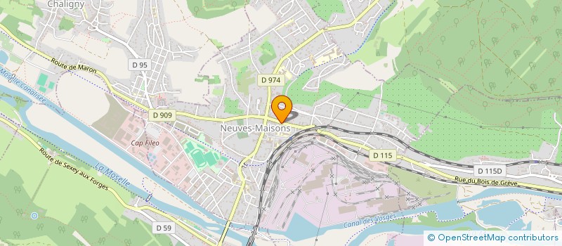 localisation de l'entreprise MONSIEUR LOIC LEFEVRE  NEUVES-MAISONS