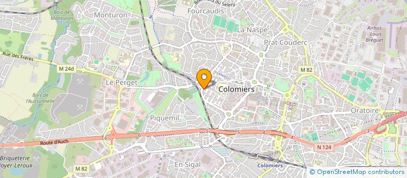 localisation de l'entreprise MONSIEUR LOIC LEFIN à COLOMIERS
