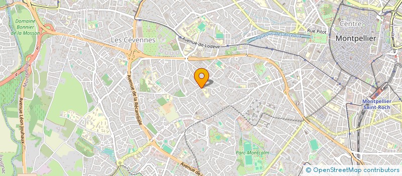 localisation de l'entreprise MONSIEUR LOIC LEFORT à MONTPELLIER