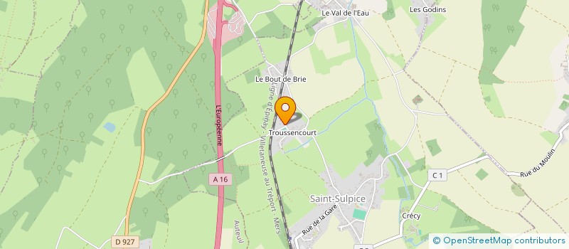 localisation de l'entreprise MONSIEUR LOIC LEFRANC à SAINT-SULPICE