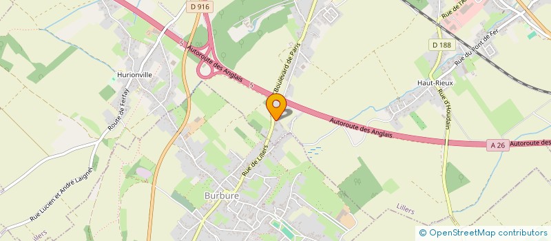 localisation de l'entreprise MONSIEUR LOIC LEMAIRE  LILLERS