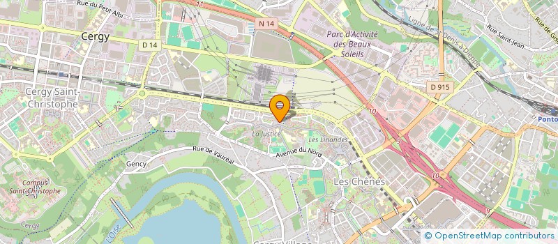 localisation de l'entreprise MONSIEUR LOIC LEMAIRE  CERGY