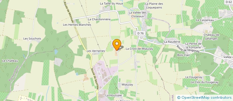 localisation de l'entreprise MONSIEUR LOIC LEMAITRE  VOUVRAY